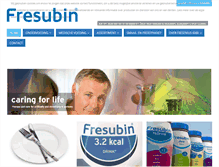 Tablet Screenshot of fresubin.nl